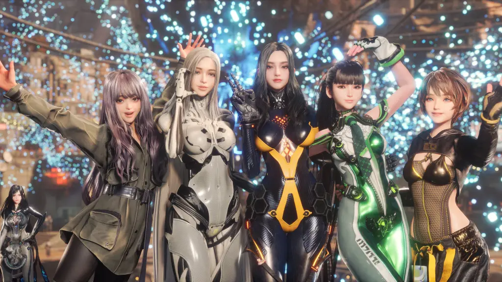 Shift Up 以 Eve 和团队为主角的 Stellar Blade 艺术作品庆祝 2025 年