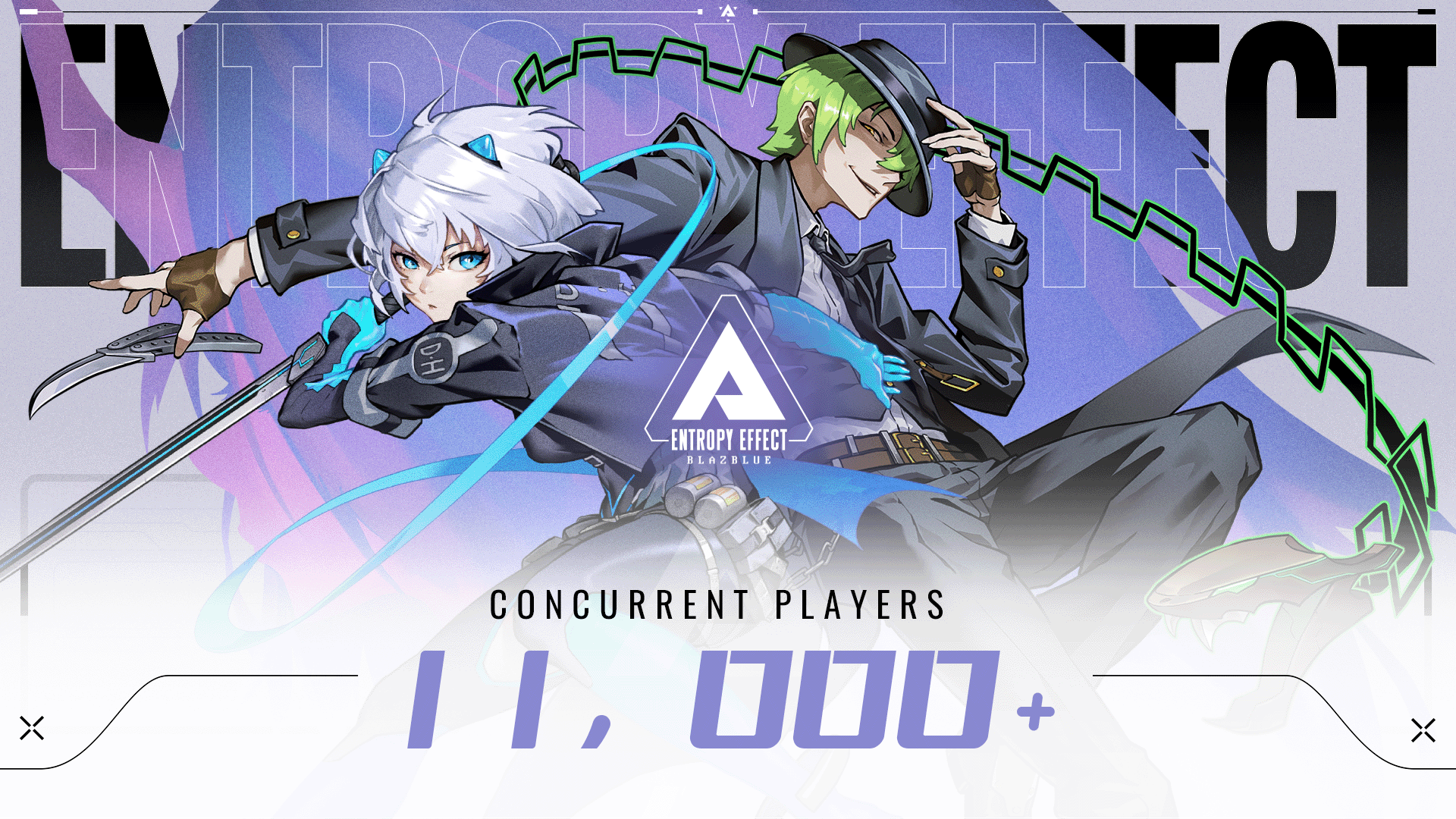 《苍翼默示录熵效应》Steam 并发玩家数突破 11,000