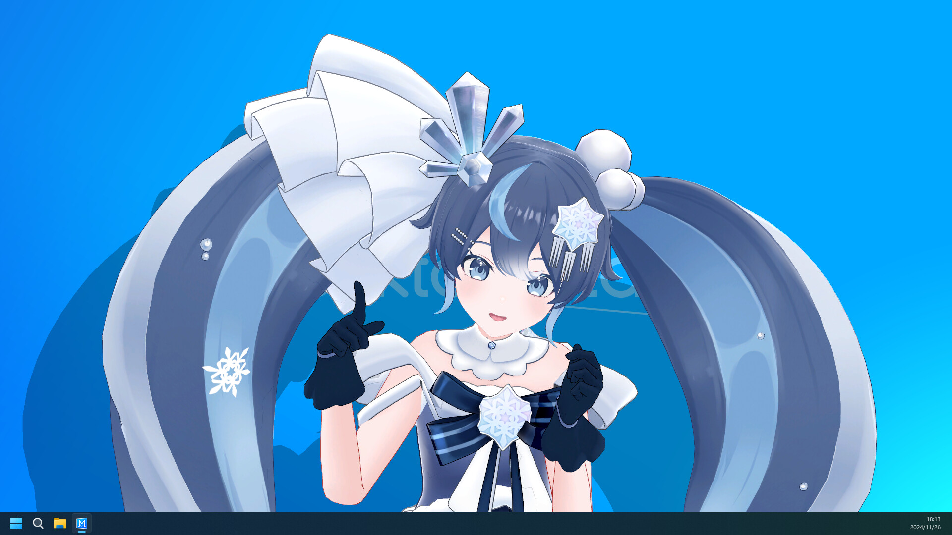 《雪未来 DLC》将于 2025 年 2 月 7 日登陆 Desktop Mate