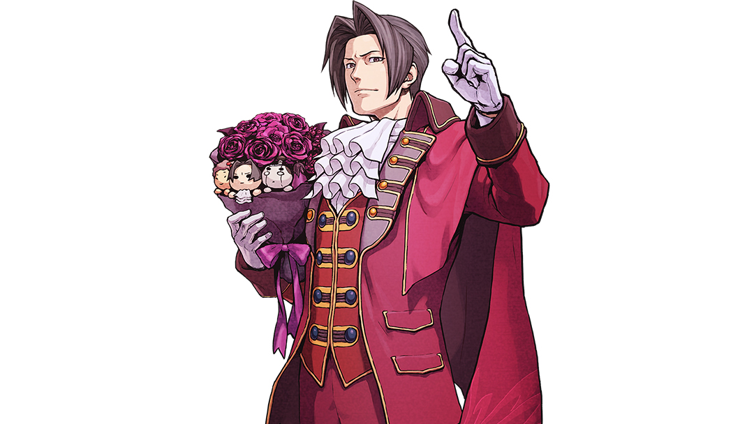 Capcom揭示了情人节Ace律师艺术品，其中包括Miles Edgeworth