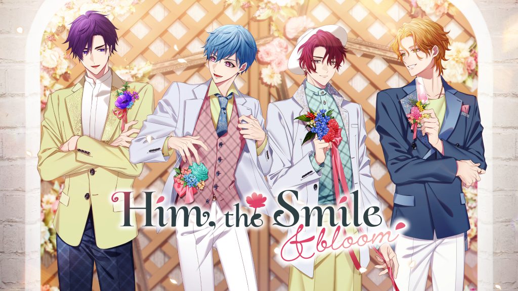 otome视觉小说“他，微笑和绽放”，以不完整的英语编辑启动