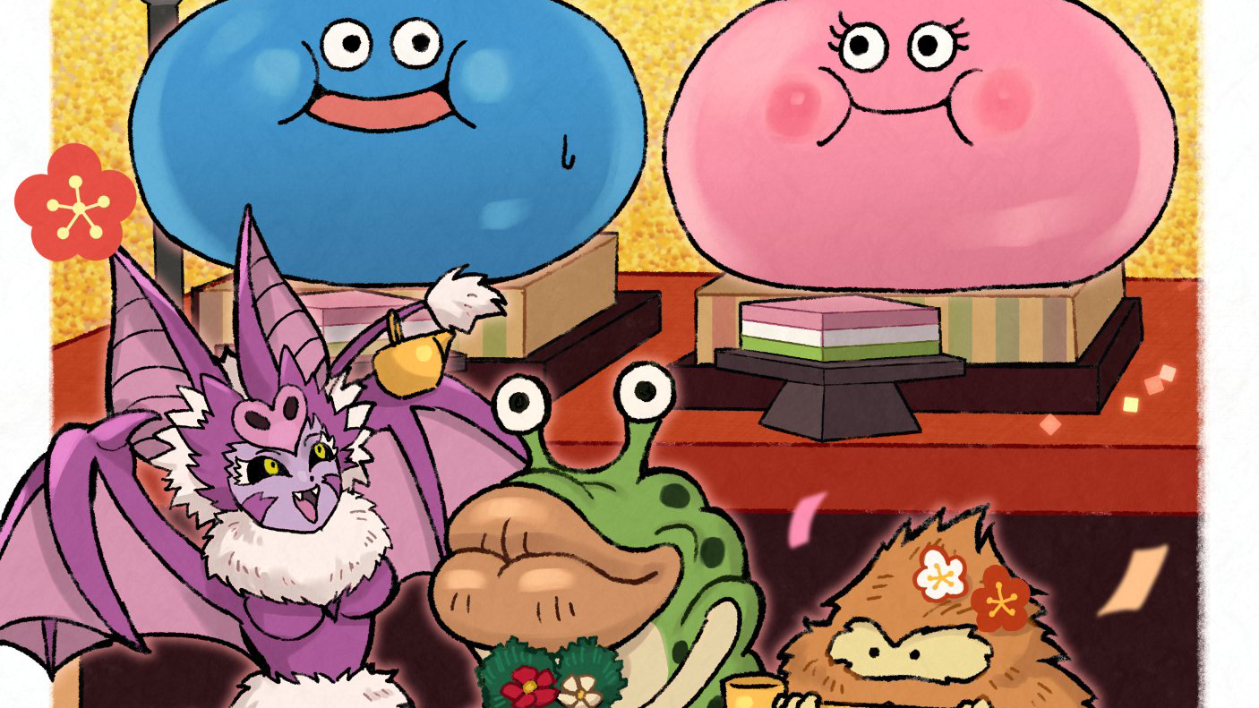 Square Enix释放Dragon Quest 2025年3月日历突出显示Hinamatsuri