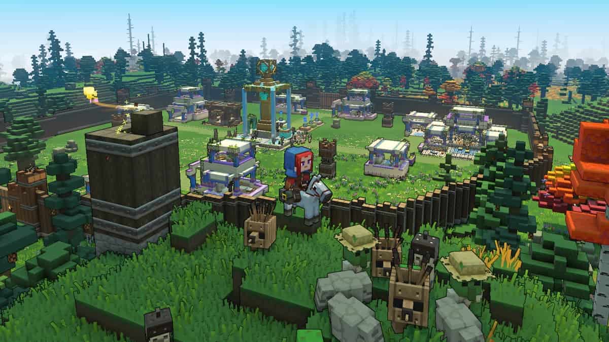 “当心猪油！” Minecraft Legends现在可以免费使用PC和Xbox，并带有Prime订阅
