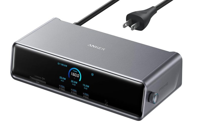 支持 DisplayLink 的 Anker 14 端口扩展坞可享受 20% 折扣,售价 31,990 日元