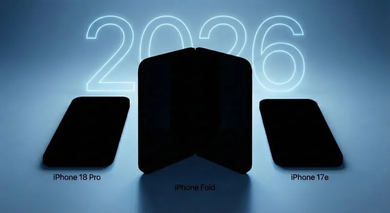 以下是传闻中将于 2026 年发布的 4 款新 iPhone 机型。还有折叠功能……？