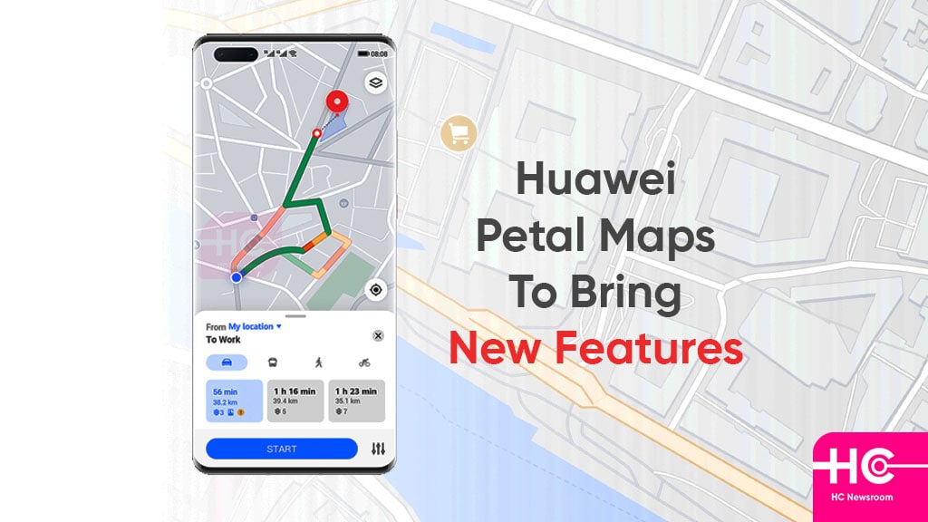 华为 Petal Maps 将为 Mate 50 系列带来新功能