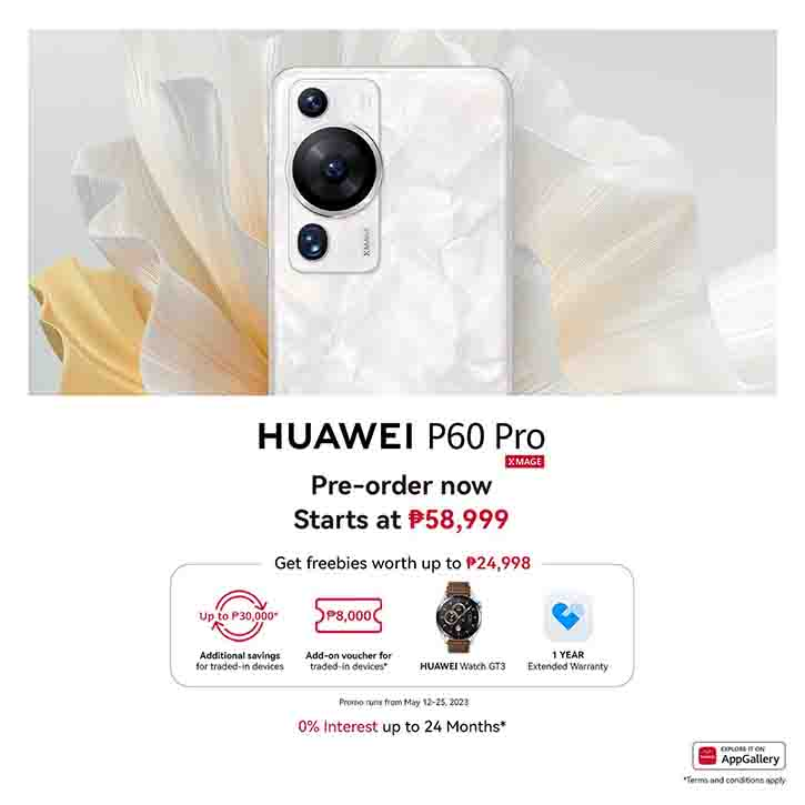 华为 P60 Pro 在菲律宾发布