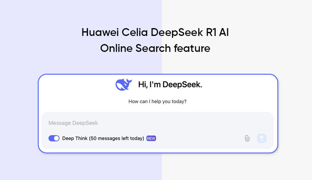华为Celia应用程序将在线搜索功能添加到DeepSeek R1 AI代理